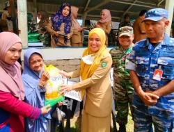 Lima Ton Beras Terjual dalam Bazar TNI