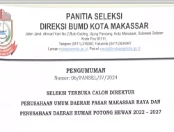 Lelang Jabatan Dirut Perumda Pasar Makassar Raya dan Perusda Rumah Potong Hewan, Ini Syaratnya
