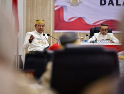 Pj Gubernur dan Kapolda Sulsel Hadiri Rapat Paripurna DPRD kota Palopo