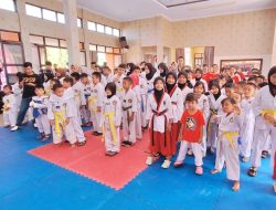 Didukung Pemda dan Huadi Group, Taekwondo Bantaeng Optimis Raih Medali