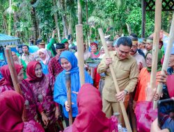 Hadiri Pesta Panen Birue, Suardi Saleh-drg.Ulfah; Ini Kebanggaan Budaya