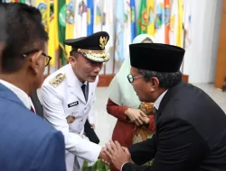 Hadiri Pelantikan Pj Gubernur Sulsel Prof Zudan, Danny Pomanto Kenang Bahtiar Baharuddin