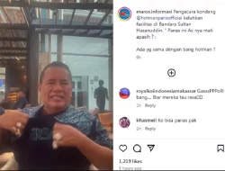 Viral Video Hotman Paris Kepanasan di Bandara Sulhas