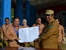 Bupati Maros Launching 10 Aksi Perubahan Peserta Latpim Administrator