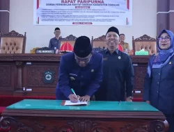 Pj Bupati Takalar Hadiri Paripurna Pembahasan LKPJ Tahun 2023 dan Ranperda Perubahan Keempat atas Perda No.7 Tahun 2016