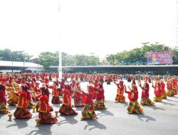 Pecahkan Rekor Muri, Maros Ikutkan 1.070 Siswa SMA dan Sederajat Ramaikan Tari Paduppa