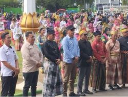 Raih Rekor Muri, 1.155 Pelajar Parepare Berpartisipasi Dalam Festival Sulsel Menari