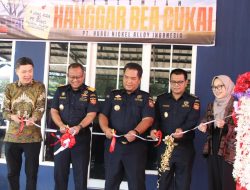 Kakanwil DJBC Sulbagsel Resmikan Hanggar Kawasan Berikat di PT. Huadi Nickel-Alloy Indonesia
