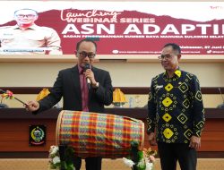 Launching Webinar Series ASN Adaptif BPSDM, Pj Gubernur Sulsel Zudan Harap ASN Terbuka Menerima Perubahan