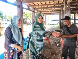 Kurban Bersama TP PKK Kabupetan Takalar, 100 Paket Daging Dibagikan ke Masyarakat