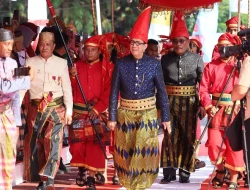 Menkumham Yasonna Dianugrahi Gelar Adat dari Kerajaan Gowa