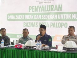 Ilham Hamid Wakili Pj Wali Kota Palopo Hadiri Penyaluran Dana Zakat