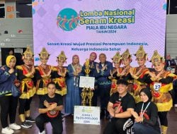 Tim Sulsel Raih Juara I Senam Kreasi Piala Ibu Negara 2024 di Jakarta