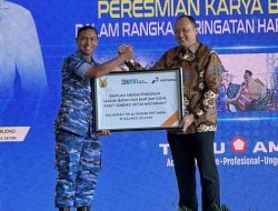 Kolaborasi Pertamina Dengan TNI AU, Beri Bantuan Sembako dan Renovasi Fasilitas Umum Senilai 268 Juta