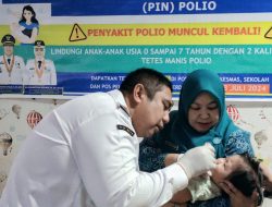 Capaian Imunisasi Polio Tahap Pertama di Maros Lampaui Target