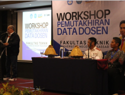 Permudah dalam Pengajuan Jabatan Akademik, Fakultas Teknik UNM Gelar Workshop Pemutakhiran Data Dosen