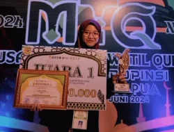 Ghina Mufidah, Mahasiswa PMH UIN Makassar Raih Juara 1 Musabaqah Tilawatil Quran