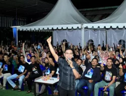 Warga Rappocini Datangi Posko dan Nyatakan Dukung Rudal di Pilwalkot Makassar