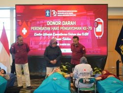 Donor Darah, Kemenkumham Sulsel Kumpulkan 113 Kantong Darah