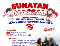 HUT RI Ke 79, Yayasan Mahtan Gelar Sunatan Massal