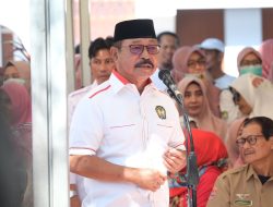 Meriahkan HUT ke-79 RI, Wabup Gowa Buka Lomba Senam Antar SKPD