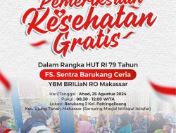 YBM Gandeng Mahtan Gelar Cek Kesehatan Gratis di Makassar