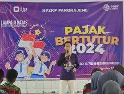 Kantor Pajak Maros Adakan Pajak Bertutur 2024 di Pangkep dan Maros