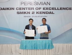 Dukung Pengembanan Pendidikan Vokasi, DAIKIN Buka Pusat Keunggulan di SMK Negeri 2 Kendal