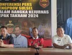 Kejurnas Sepak Takraw 2024 di Parepare, 150 Atlet Bakal Berlaga