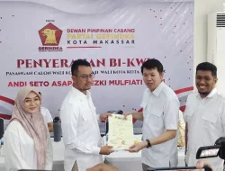 Seto-Rezki Resmi Kantongi B1KWK Partai Gerindra