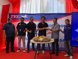 Lakukan Reopening Setelah Berdiri Selama 10 Tahun, TVS Motor Makassar Perkenalkan Tampilan Baru