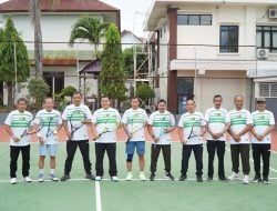 Jaga Kekompakan, Forkopimda Parepare Gelar Pertandingan Tenis Eksebisi