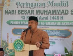 Camat Maritengngae Apresiasi Peringatan Maulid Nabi di Ponpes DDI As Salman