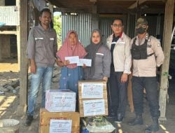 Solidaritas Karyawan Huadi Group untuk Korban Kebakaran di Papanloe