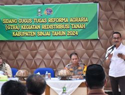 Pj Bupati Sinjai Dukung Penuh Sidang Gugus Tugas Reforma Agraria Kantor Pertanahan Kabupaten Sinjai