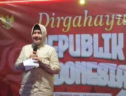 Ketua TP PKK Makassar Indira Yusuf Ismail Meriahkan Pesta Rakyat HUT Ke-79 RI di Kakaktua III