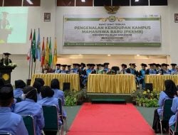 UIM Makassar Sambut Mahasiswa Baru dengan Gelar PKKMB, Rektor: Kita Harap Mampu Meraih Manfaat Keilmuan dan Keberkahan