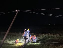 PLN Tanggap Pulihkan Pasokan Listrik Akibat Cuaca Ekstrem di Kabupaten Sidrap