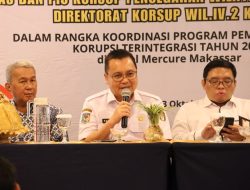 DPRD dan Pemkab Wajo Gelarr Rakor Program Pemberantasan Korupsi di Makassar