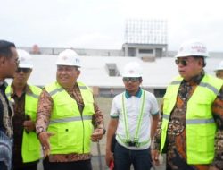 Ditergetkan Rampung Desember 2024, Pj Wali Kota Parepare Tinjau Proyek Pembangunan Stadion Gelora BJ Habibie