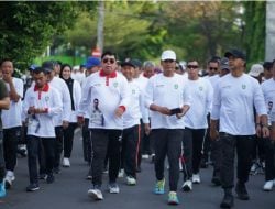 Ribuan Peserta Semarakkan Jalan Sehat HUT ke-355 Sulsel di Parepare