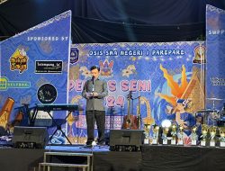 Pemkot Parepare Apresiasi Malam Pentas Seni OSIS Smansa