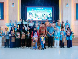 Hadiri Puncak Hari Anak, Bupati Barru Dialog Langsung Dengan Anak