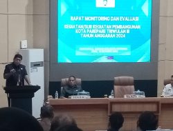 Serapan Anggaran Triwulan III Capai 62,03%, Pj Wali Kota Parepare Dorong SKPD Lakukan Percepatan