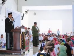 1500 Santri Hadiri Penamatan di Masjid Agung Barru