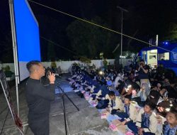 Disbudpar Sulsel Kembali Hadirkan Bioskop Keliling di Bone, Tanamkan Nilai Kebudayaan ke Siswa