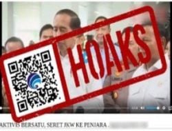 Viral Video Klaim 500 Aktivis Telah Bersatu Menyeret Jokowi ke Penjara, Begini Faktanya