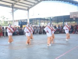 Semarak HUT RI DWP Sekretariat DPRD Sinjai Gelar Lomba Senam Kreasi Laha Bete