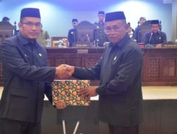 DPRD Sinjai Serahkan Kembali Ranperda APBD Perubahan Tahun Anggaran 2024