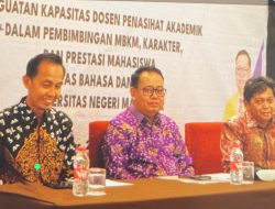 Dekan FBS, Prof. Anshari Beri Arahan dalam Workshop Penguatan Kapasitas PA